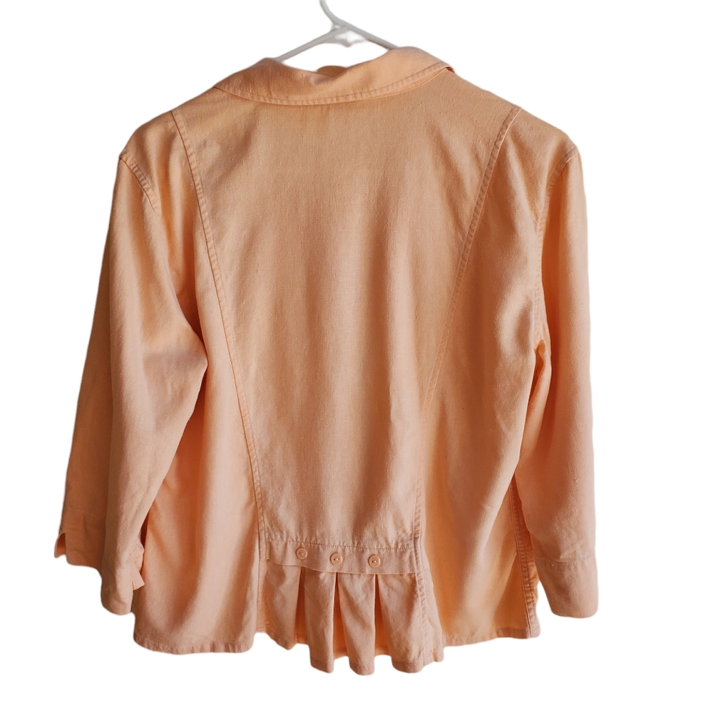 Christopher & Banks peach Blazer